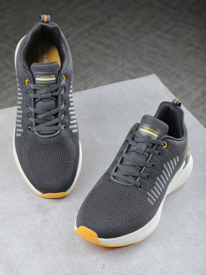 Abros Running Shoes For Men(Grey , 9)