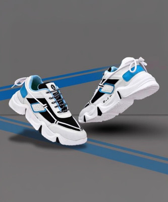 EZDEZARIO Sneakers For Men(Blue , 7)
