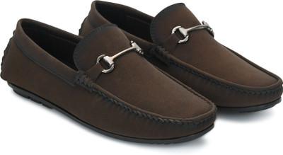 Stepsoft Loafers For Men(Brown , 9)