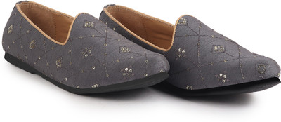 FAUSTO Boys Slip on Jutis(Blue)