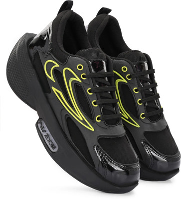 DARTKICK Trendy Men's Black & Blue Sneakers for Casual Wear Party Wear For Men(Black , 10)