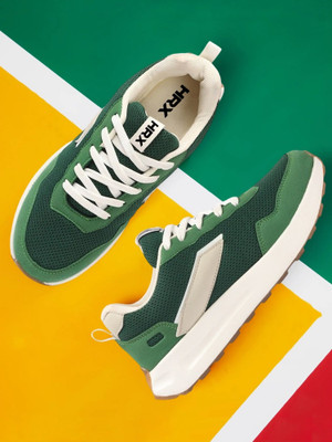 HRX by Hrithik Roshan Walking Shoes For Men(Green , 10)