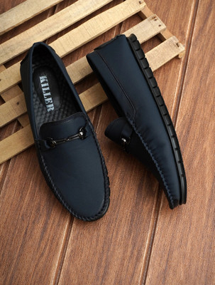 KILLER Loafer Shoes for Men | Formal & Casual Stylish, Lightweight Comfortable Wear Loafers For Men(Blue , 10)