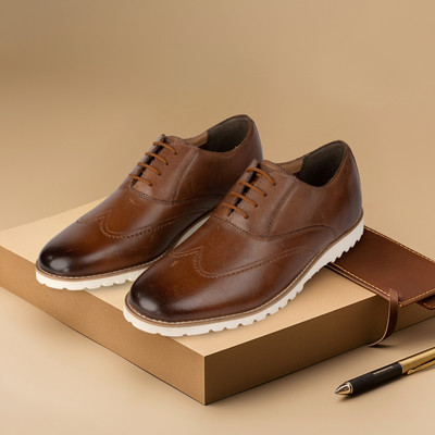 RUOSH The Otes Ruosh Men TAN/L.BRN Boot Casuals For Men(Tan , 8)