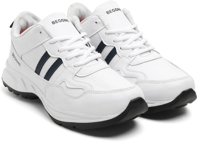 Begone Light Wight Trendy Sports Shoes Running Shoes For Men(White , 7)