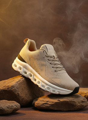 HRX by Hrithik Roshan HX-327 01 Running Shoes For Men(Beige , 7)