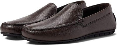 Royal Kuze Leather Loafers for Casual |hoes Men's (Black)| (6 to 10 )Size Loafers For Men(Black)