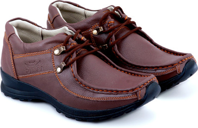PILLAA FABY041A Leather Outdoor Outdoors For Men(Brown , 7)