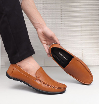 Evolite Loafers For Men(Brown , 10)