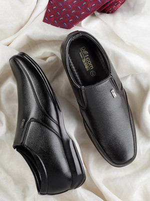 action Dotcom D 34 Classic Comfortable Stylish Formal Slip On Monks For Men(Black , 7)