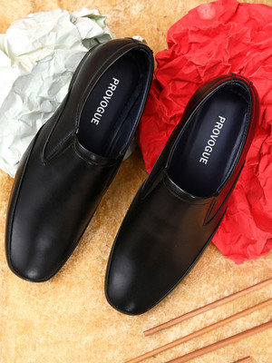 PROVOGUE Slip On For Men(Black , 9)