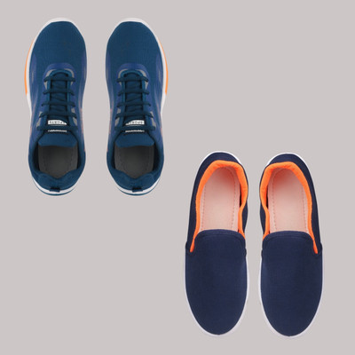 AYANSH MANUFACTURING Walking Shoes For Men(Blue, Blue , 9)
