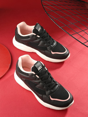 HRX by Hrithik Roshan HR-060 08 Running Shoes For Women(Black , 6)
