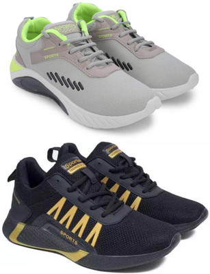 ANGO TY-GREEY TOOFAN_HERO BLACK Outdoors For Men(Grey , 9)