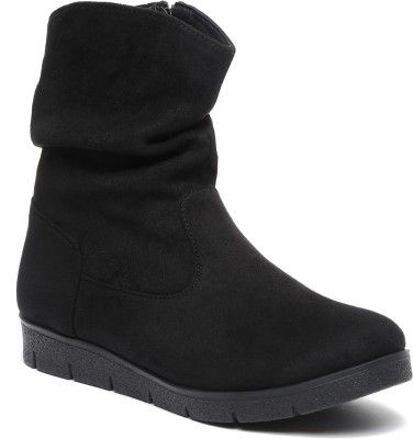 Bruno Manetti Boots For Women(Black , 4)