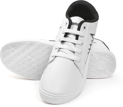 Elevarse Unique Attractive Walking Shoes For Men(White)