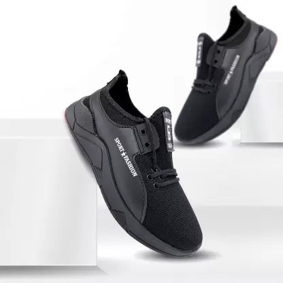 Begone Exclusive Range of Stylish Comfortable Sports Sneakers Running Shoes Training & Gym Shoes For Men(Black , 10)