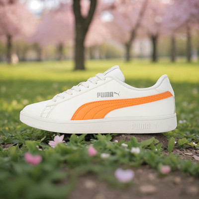 PUMA Smashic Wmn Sneakers For Women(White , 3)