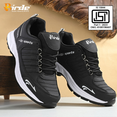 Birde Premium Lightweight Comfortable Regular Wear Walking Shoes For Men(Black , 6)
