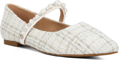 London Rag SH4542_WHITE Bellies For Women(White , 7)