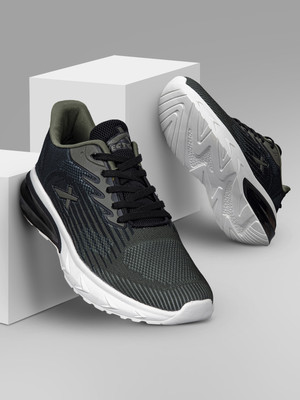 VECTOR X Defence Breathable Mesh upper Jogging | Walking Training & Gym Training & Gym Shoes For Men(Olive, Black , 6)