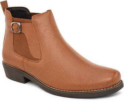 FENTACIA Boots For Men(Tan , 9)