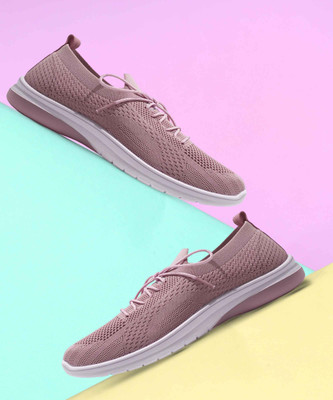 asian Walking Shoes For Women(Pink , 8)