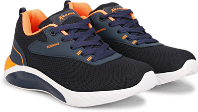 Kraasa Signature Running Shoes For Men(Navy , 7)