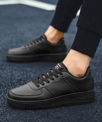 Robbie jones Casual Sneakers Black Outdoor Shoes For Boys And Men Sneakers For Men(Black , 6)