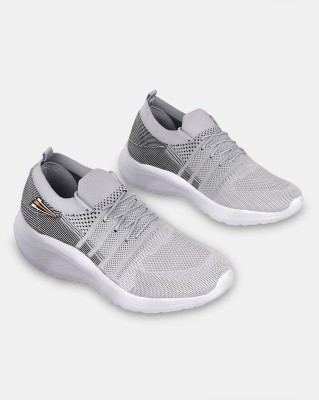 Feet First Mesh Breathable Upper Comfortable Lightweight Walking Gym Shoes for Men Corporate Casuals For Men(Grey , 6)