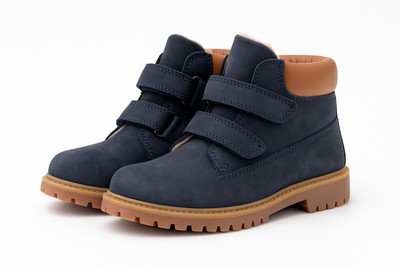 Partner Partner Kids Boots For Men(Blue , 5)
