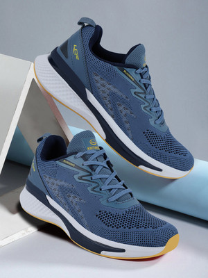 LANCER RAMBO-168NSGRY-YLW Running Shoes For Men(Grey , 9)