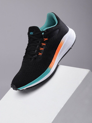 HRX by Hrithik Roshan Men Mesh Running Shoes For Men(Orange, Black, Blue , 10)