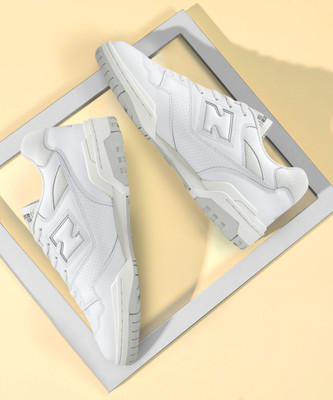 New Balance 550 Sneakers For Men(White , 8.5)