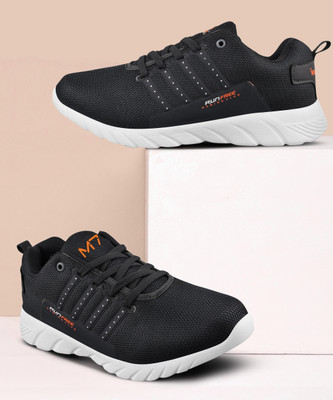 M7 By Metronaut M7 By Metronaut BS-01 RUNNING SHOES FOR MEN Running Shoes For Men  (Grey, Orange) For Rs. 449 @ 63 %