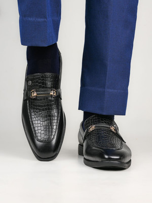 ALBERTO TORRESI HUNGARY SERIES 695 MEN'S CALABRIA Slip On Mocassin For Men(Black , 7)