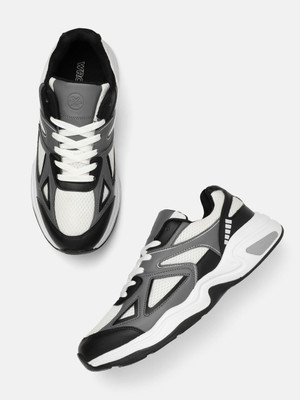 WROGN Sneakers For Men(Black , 9)