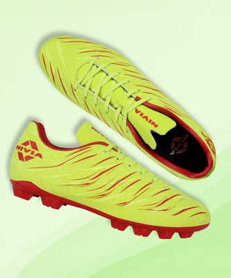 NIVIA Carbonite 6.0 Football Shoes For Men(Green)