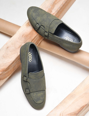 Wave Walker WW-AXIS Loafers For Men(Olive , 8)