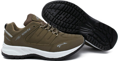 asian 21 Men’s Sports Shoes | Stylish Comfortable Lightweight & Durable Sneakers For Men(Brown , 10)