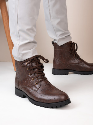 Roadster Casual Boots For Men(Brown , 9)
