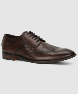 HUSH PUPPIES Derby For Men(Brown , 10)