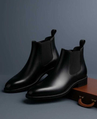 Dicolus Boots For Men(Black , 6)