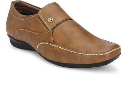 John Karsun Slip On For Men(Tan , 6)