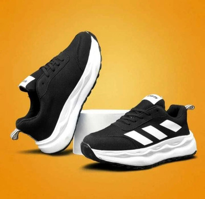 Bacan Trendy Grey Casual ShoesFor Men's Running Shoes For Men(Black , 7)