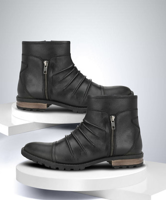 Delize Boots For Men(Black , 10)