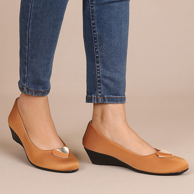 STYLE BUY STYLE Bellies For Women(Tan , 3)