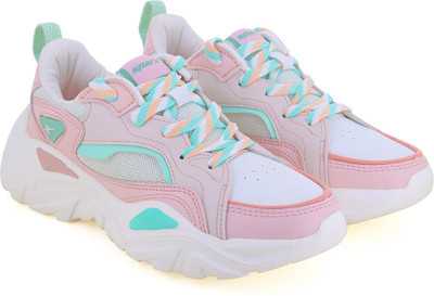 Sparx SL 269 Running Shoes For Women(White, Pink , 4)