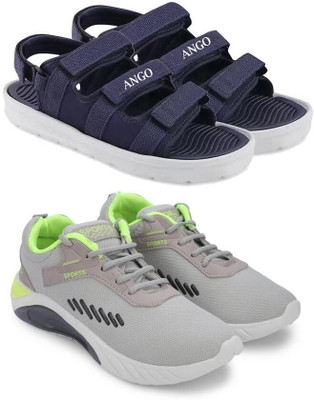 ELASA TY-SUMER BLUE_GREEY TOOFAN Running Shoes For Men(Blue , 10)