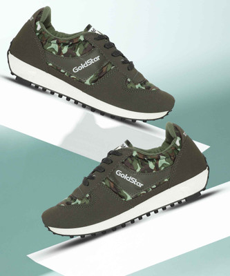 GOLDSTAR 602 Running Shoes For Men(Olive , 8)